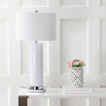 Dallas 31.5" Ceramic LED Table Lamp - JONATHAN Y